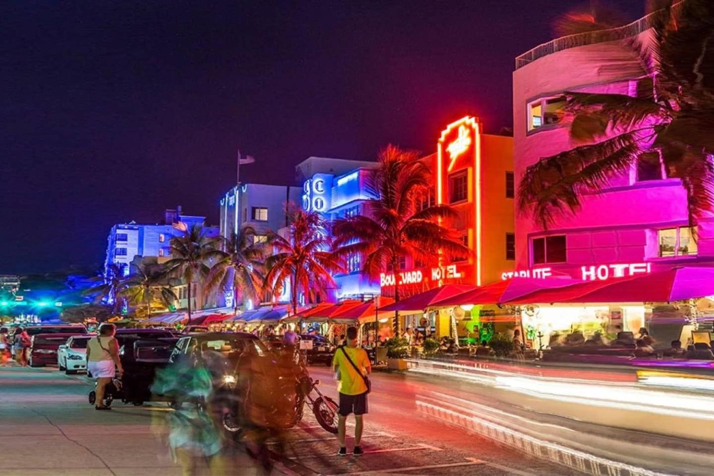 2 Bedroom Apartment 3 Minute Walk To South Beach & Ocean Drive Miami Beach Kültér fotó